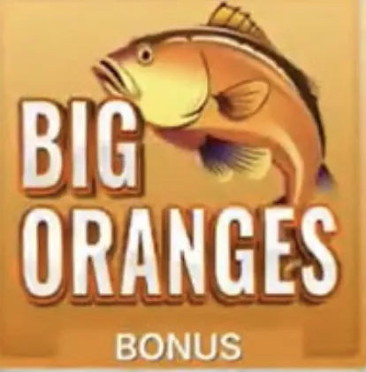 Big Oranges fish - Ice Fishing Live bonus round